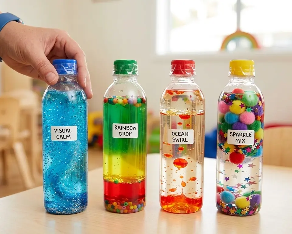 botellas sensoriales